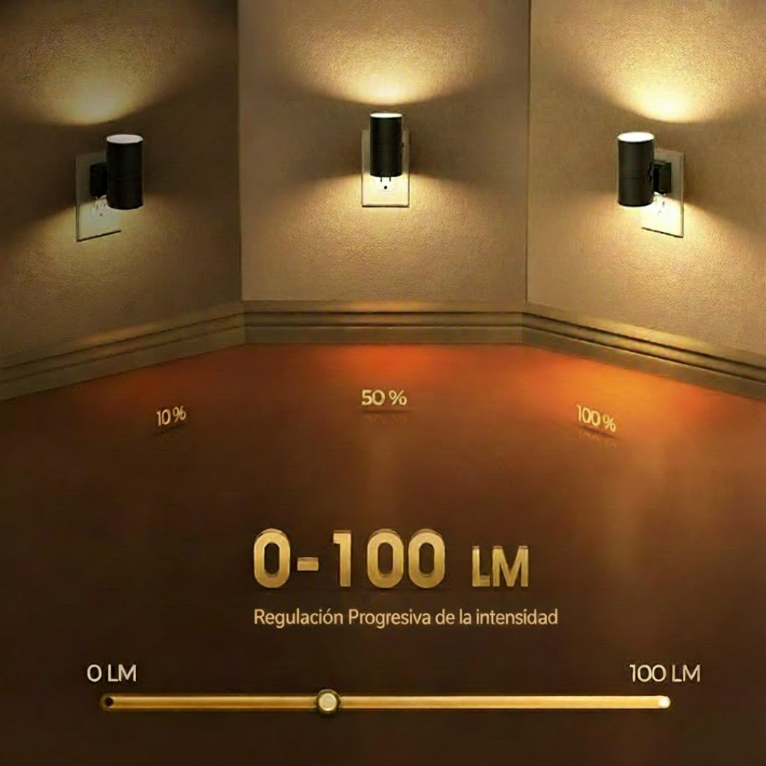 Lámpara de Pared 'Zero Cables'